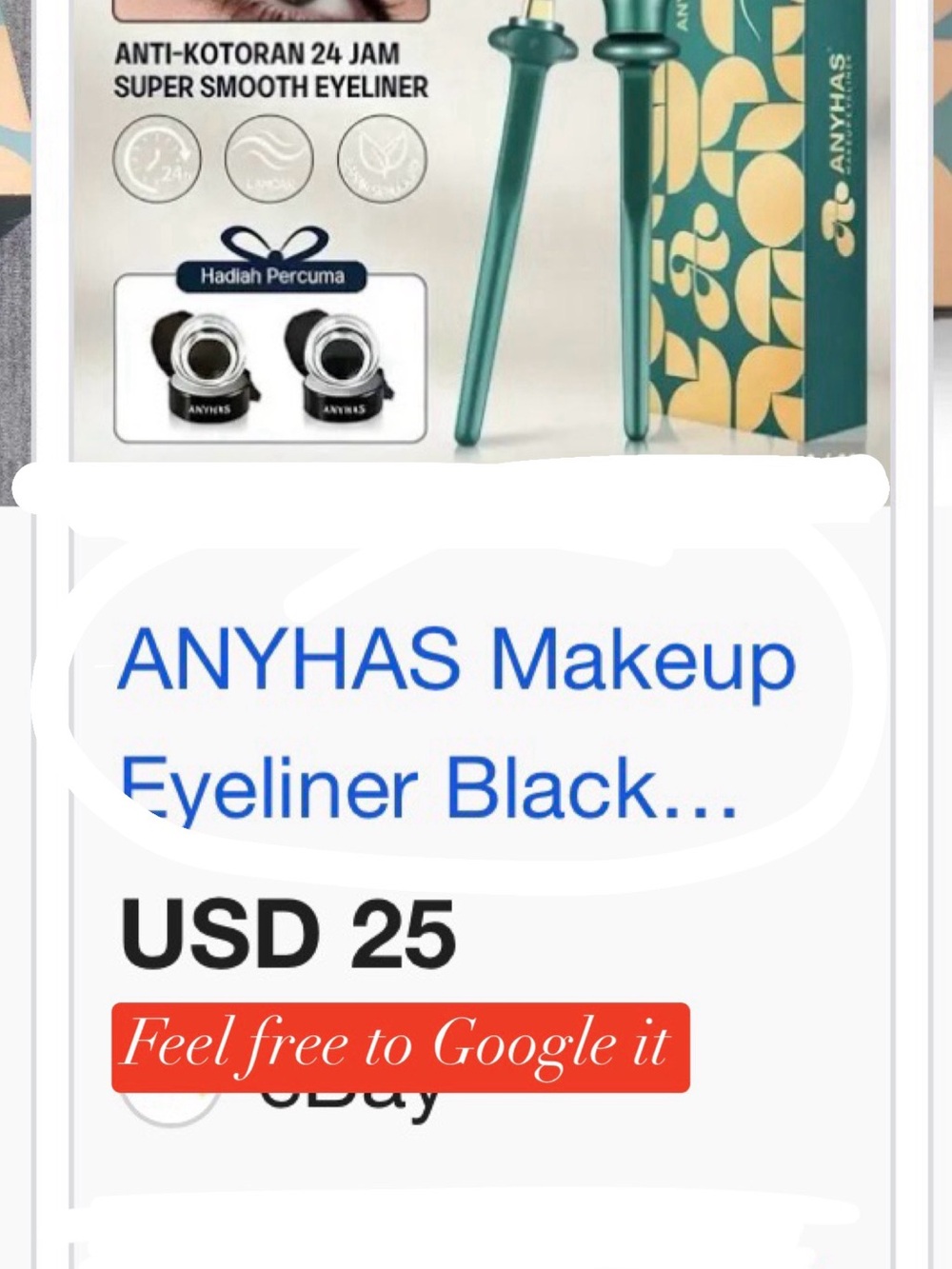 Black Liquid Eyeliner – Smooth 24HR Precision